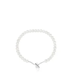 Pulsera esclava con perlas cultivadas I-Bear