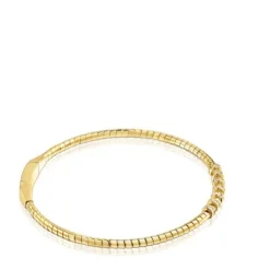 Pulsera esclava de oro y diamantes TOUS Basics