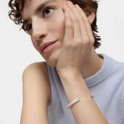 Pulsera esclava de plata y motivo oso TOUS 1950