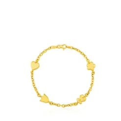Pulsera formas de oro Sweet Dolls