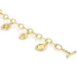 Pulsera medallas con baño de oro 18 kt sobre plata Tamara Falcó X TOUS