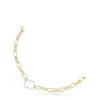 Pulsera oso cadena bicolor New Silueta