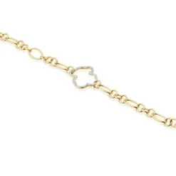 Pulsera oso cadena bicolor New Silueta