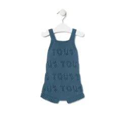 Ranita de punto de bebé Tricot logo TOUS azul