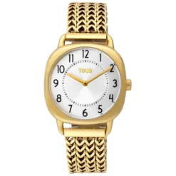 Reloj analógico Osier 1920 de acero IP dorado