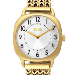 Reloj analógico Osier 1920 de acero IP dorado