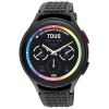 Reloj smartwatch Samsung Galaxy Watch 5 Pro X TOUS de Titanio negro con correa de silicona negra