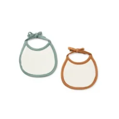 Set de baberos de bebé Classic verde