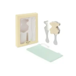 Set de cepillo y peine Beauty gris