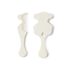 Set de cepillo y peine Beauty blanco