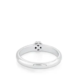 Solitario de oro blanco con diamantes TOUS Diamonds