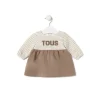 Vestido de bebé niña Classic beige
