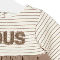 Vestido de bebé niña Classic beige