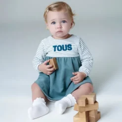 Vestido de bebé niña Classic beige