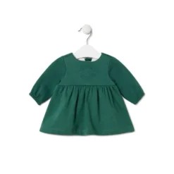 Vestido de bebé niña Trend verde