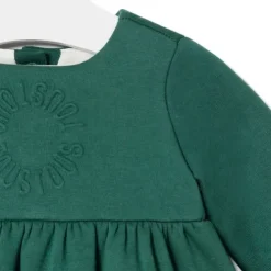 Vestido de bebé niña Trend verde
